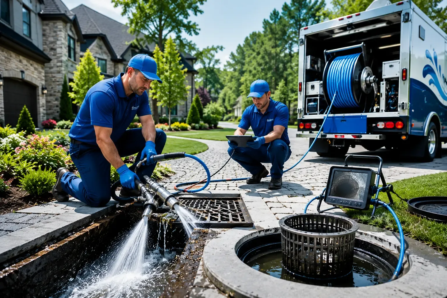 Local outdoor drain cleaning professionals in Council Hill, OK